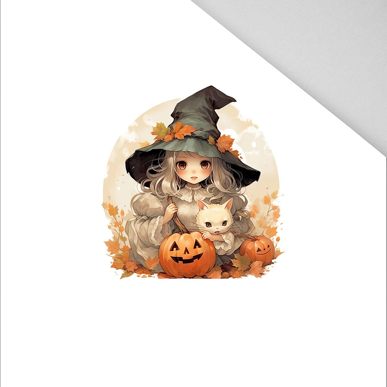 HALLOWEEN GIRL - Paneel (60cm x 50cm) Panama 220g