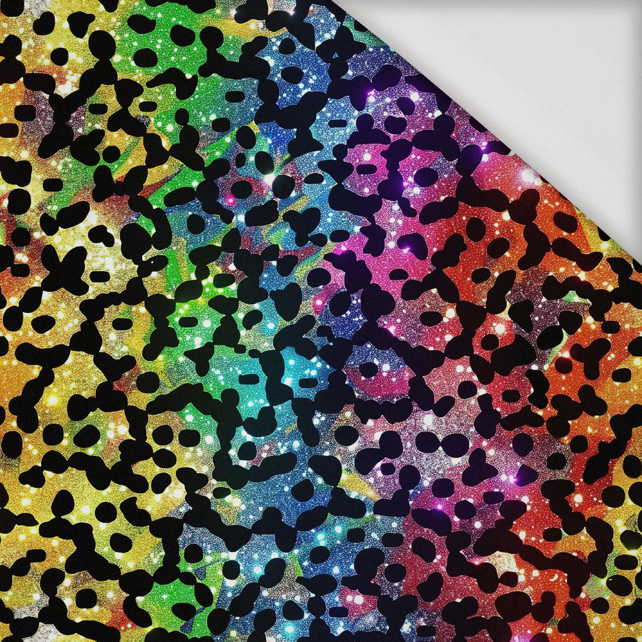 HOLOGRAPHIC RAINBOW wz. 4 - Viskose Jersey