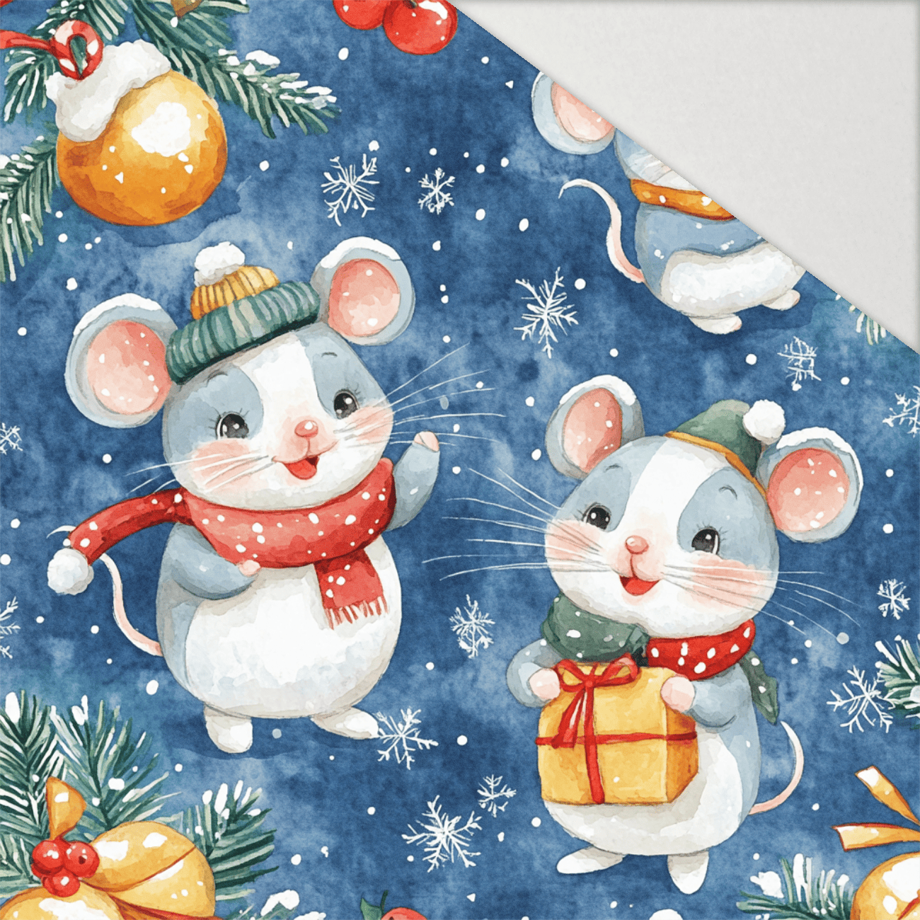 LET IS SNOW wz.1 - Hydrophober angerauter Wintersweat