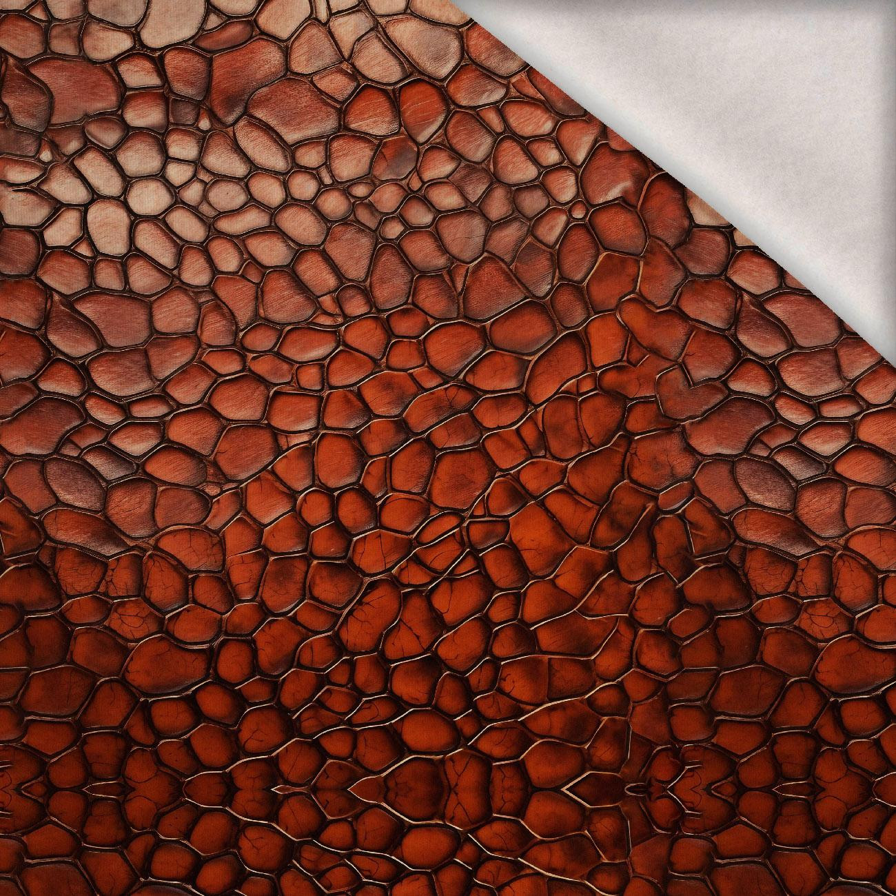 Leather Pattern wz.12 - Wintersweat angeraut mit Elastan ITY Leather Pattern wz.12 - Wintersweat angeraut mit Elastan ITY