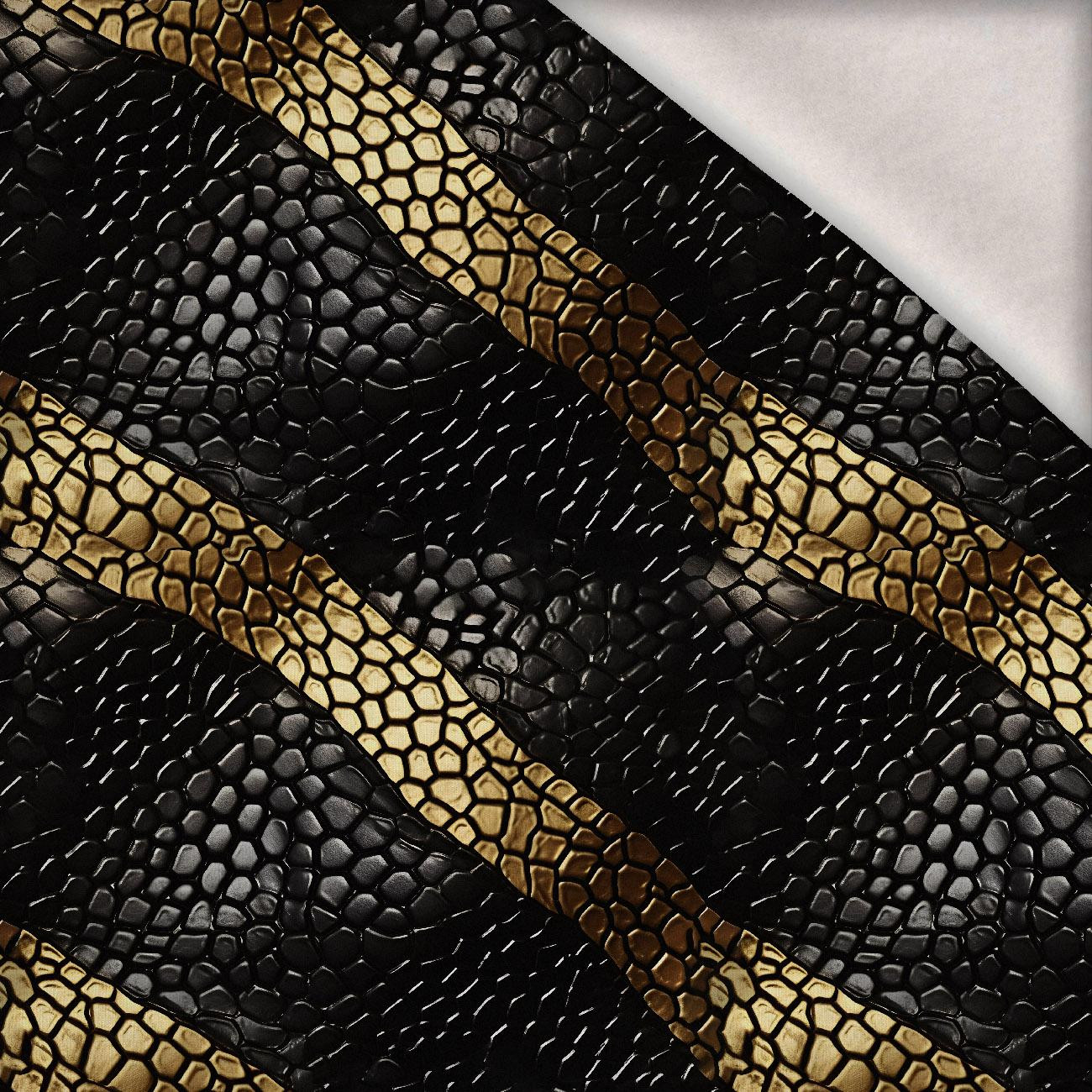 Leather Pattern wz.3 - Wintersweat angeraut mit Elastan ITY Leather Pattern wz.3 - Wintersweat angeraut mit Elastan ITY