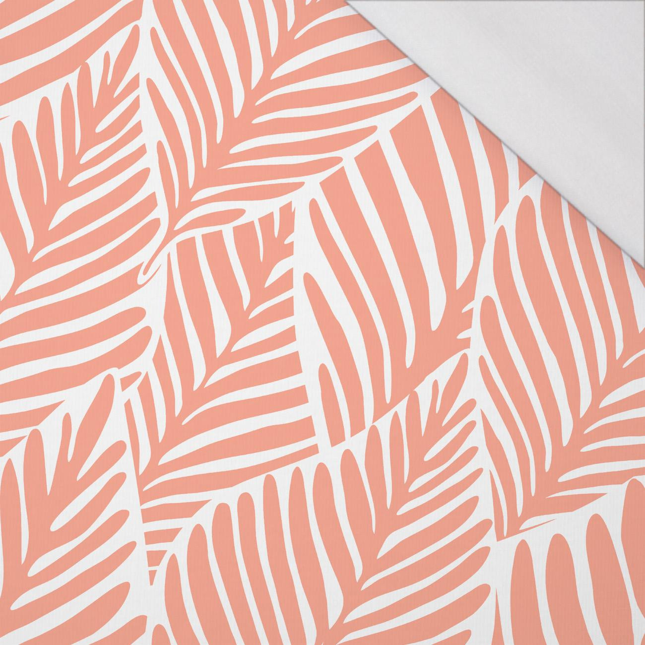 LEAVES WZ. 2 (apricot) - Single Jersey