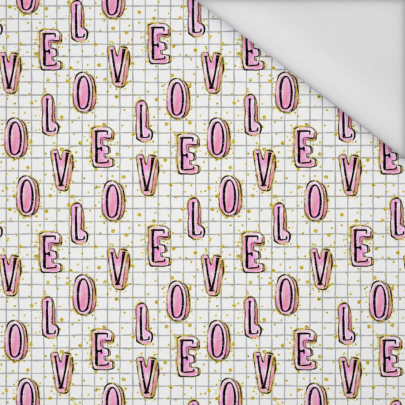 HERZEN IM HEFT - Wasserabweisende Webware