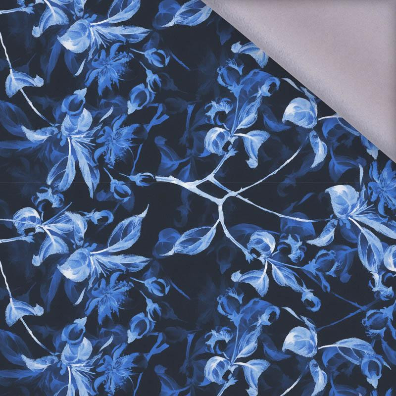 APFELBLÜTE Ms. 1 (classic blue) / schwarz - Softshell