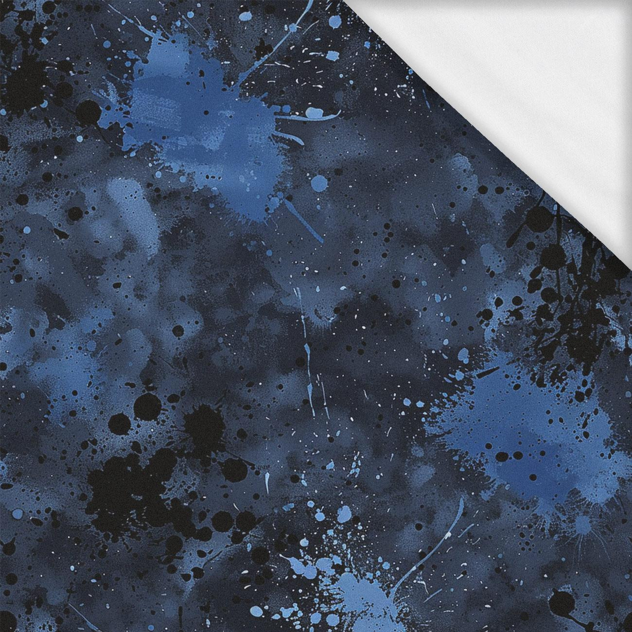 NAVY GRUNGE wz. 10- Single Jersey mit Elastan ITY