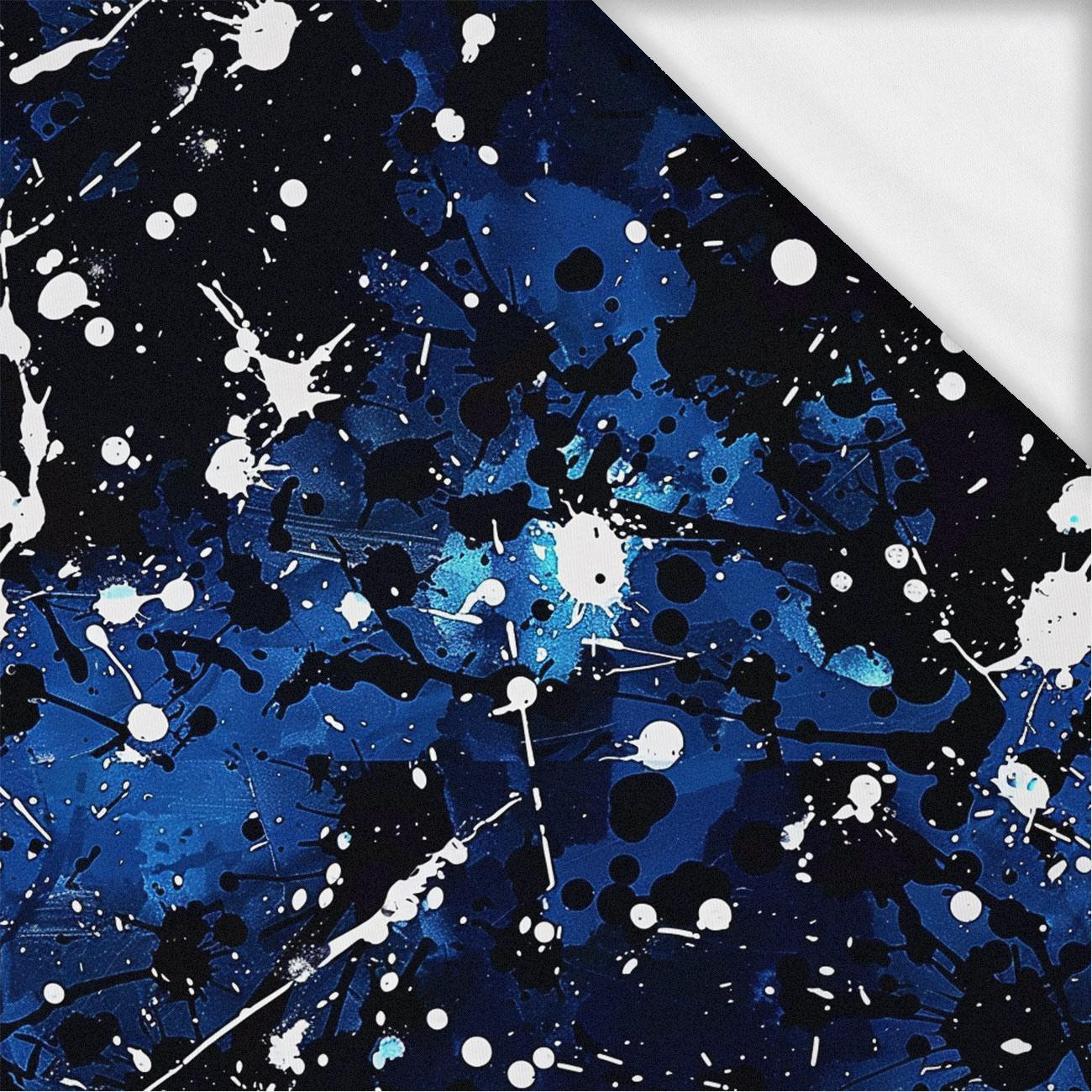 NAVY GRUNGE wz. 8- Single Jersey mit Elastan ITY