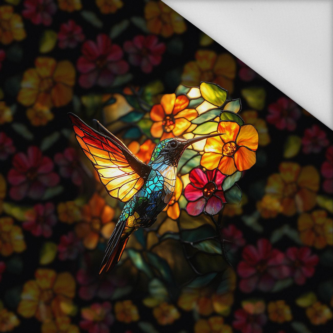STAINED GLASS WZ.8 - PANEL (75cm x 80cm) Wasserabweisende Webware