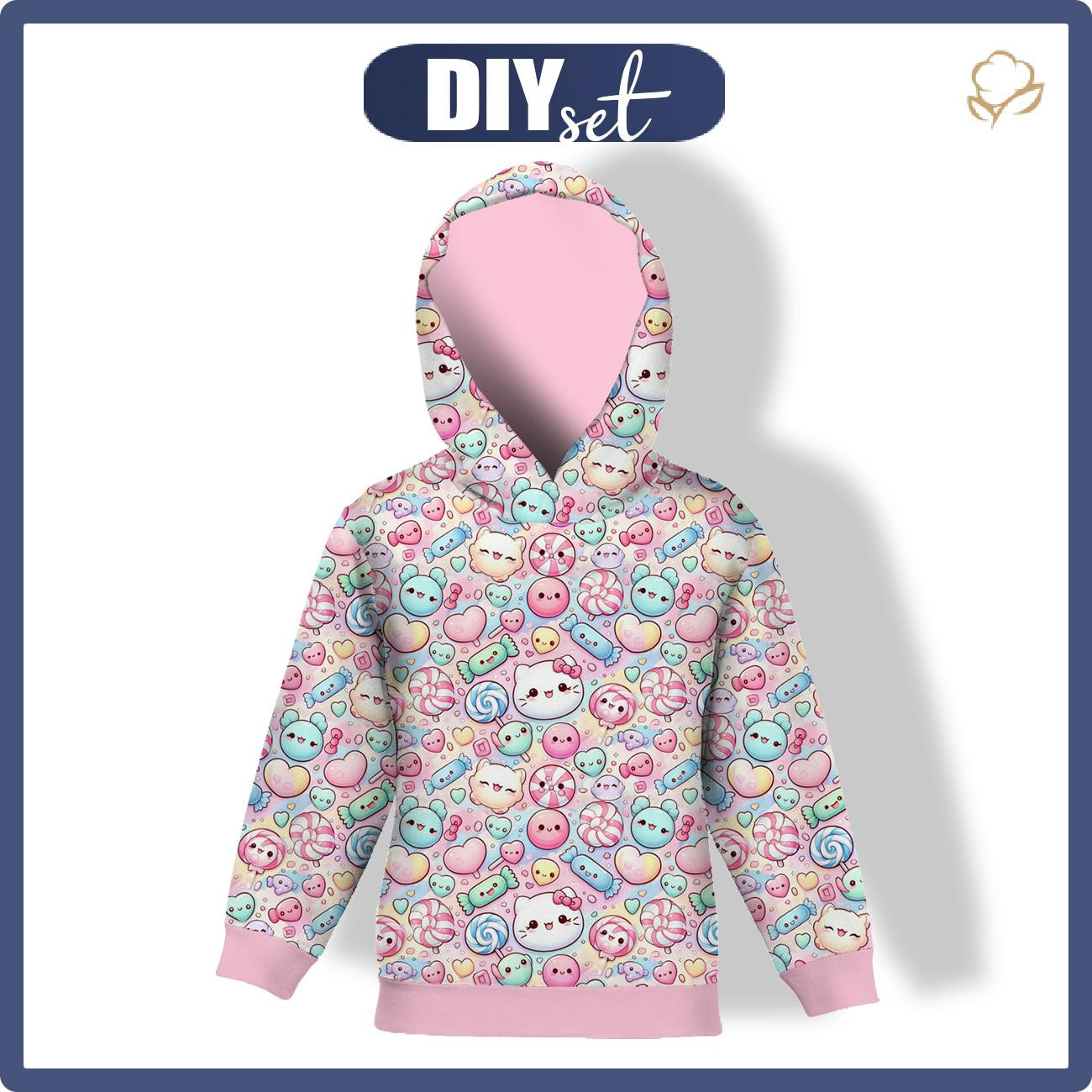 KINDER HOODIE (ALEX) - SWEETS ms.12 - Nähset