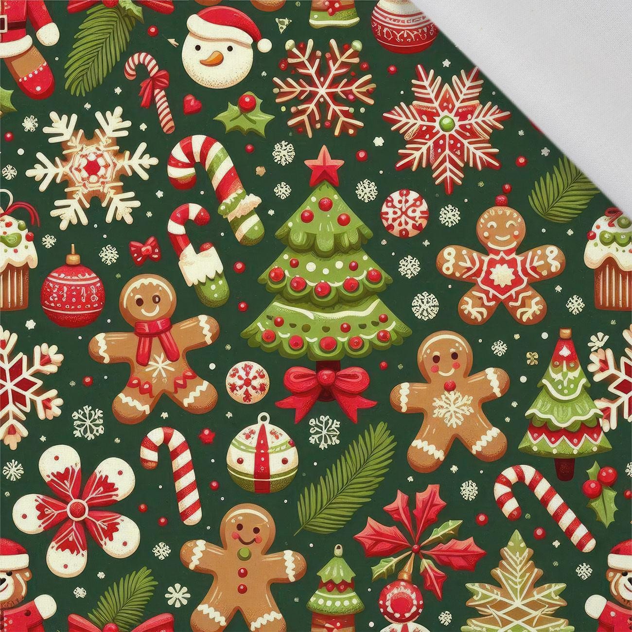 HAPPY CHRISTMAS WZ. 9 - Baumwoll Webware