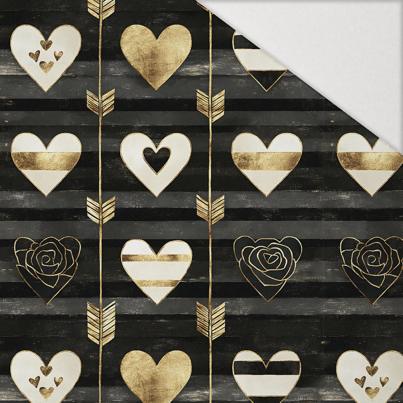 VALENTINE'S DAY 16 - leichte Maschenware angeraut