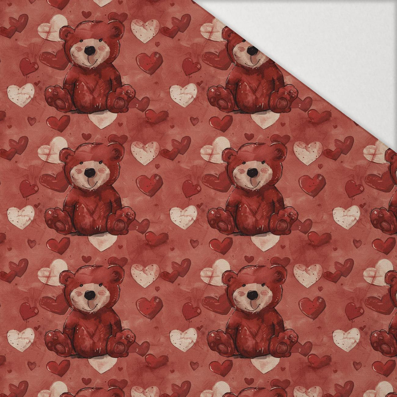 VALENTINE'S DAY 6 - Wintersweat angeraut mit Elastan ITY