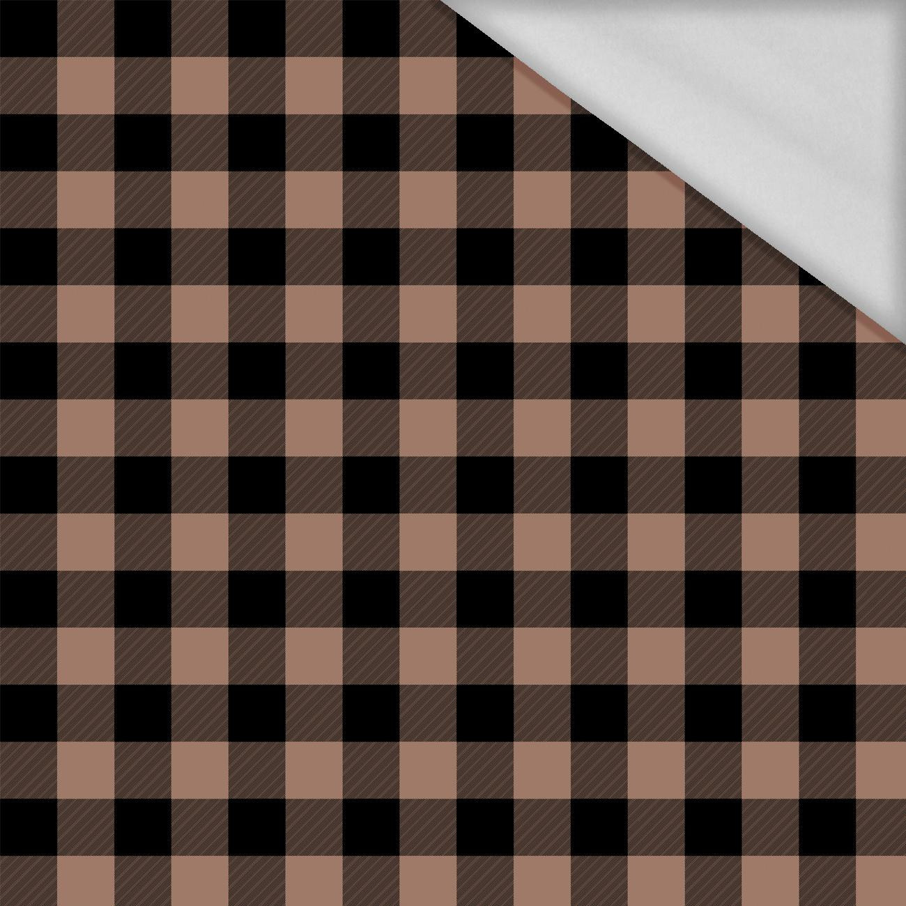 KARO VICHY/ Mocha Mousse  - Thermo lycra