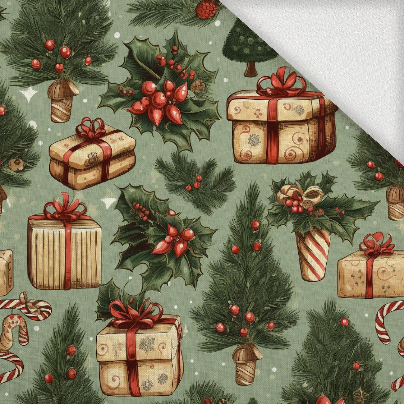 Vintage Christmas wz.13 - Webware für Tischdecken