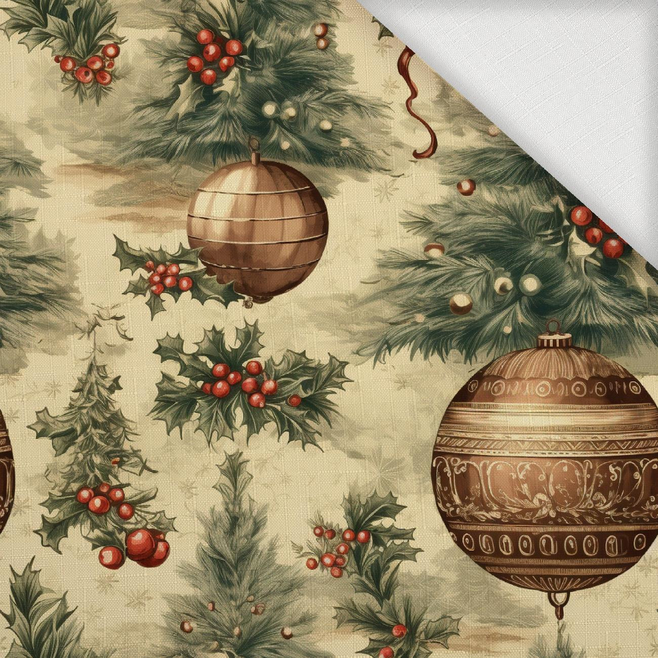 Vintage Christmas wz.8 - Webware für Tischdecken