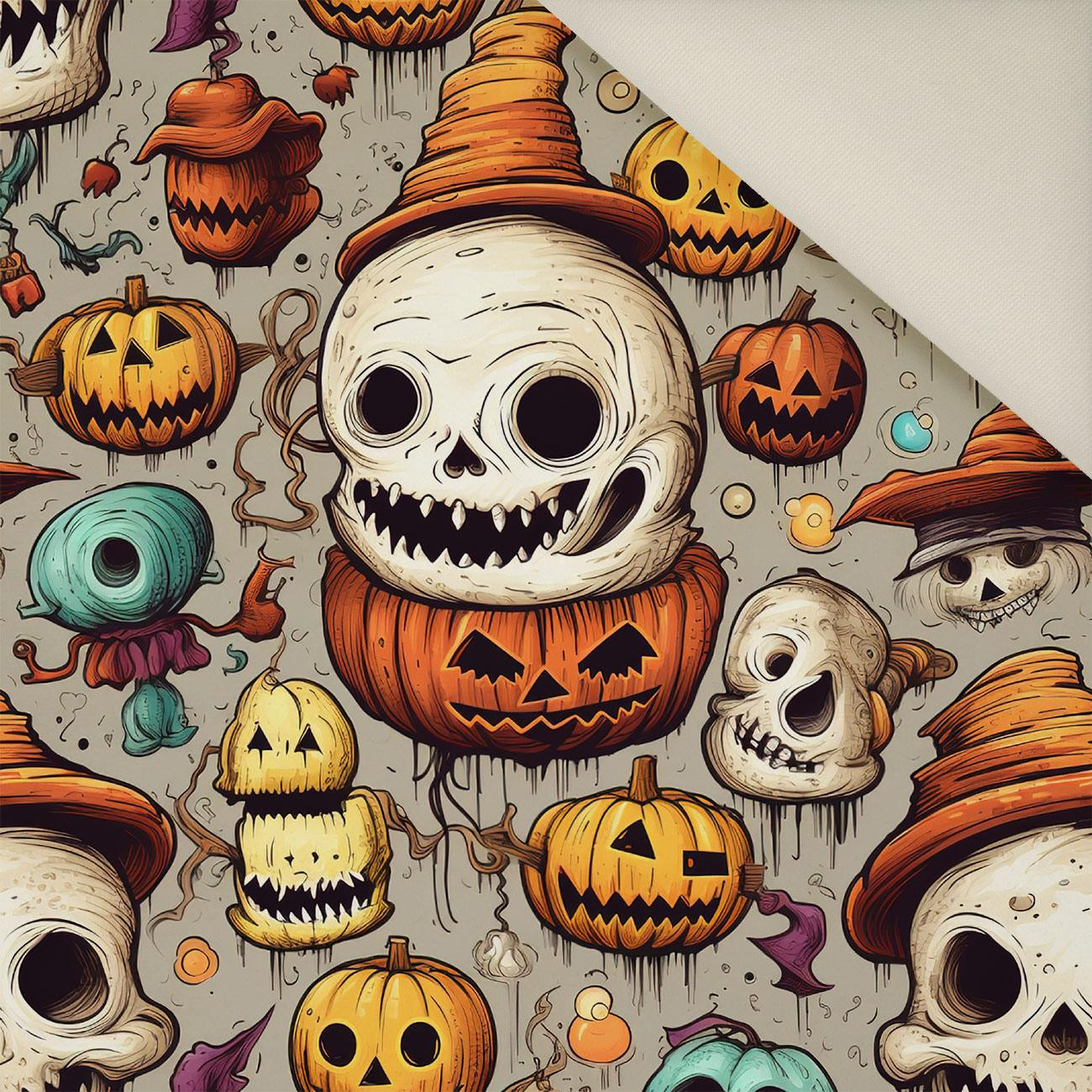 HALLOWEEN wz.11- Polster- Velours