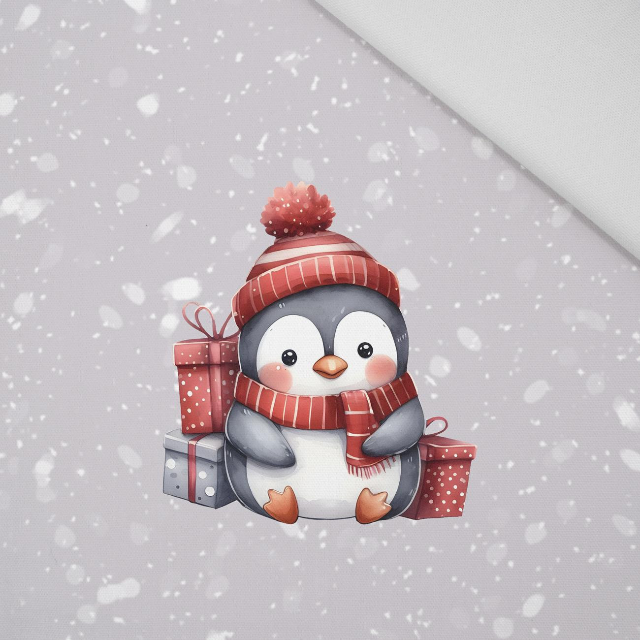 WINTER ANIMALS wz.17 - panel (60cm x 50cm) Panama 220g