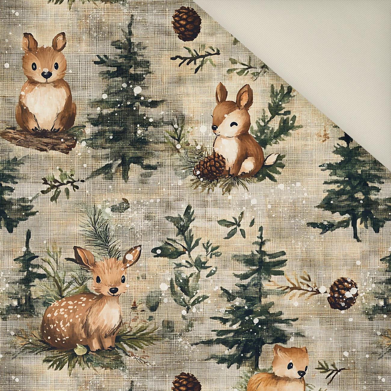 WINTER ANIMALS WZ.3- Polster- Velours