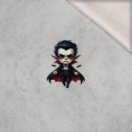 DRACULA CUTE HALLOWEEN WZ. 1 - Paneel (60cm x 50cm) Wintersweat angeraut mit Elastan ITY