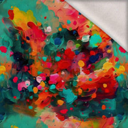 ABSTRACTION WZ.25 - Wintersweat angeraut mit Elastan ITY
