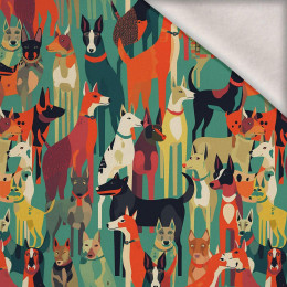 ANIMALS WZ.3 - Wintersweat angeraut mit Elastan ITY