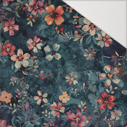 AUTUMN FLOWERS MS. 5 - Hydrophober angerauter Wintersweat