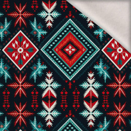 CHRISTMAS SWEATER wz.4 - Wintersweat angeraut mit Elastan ITY