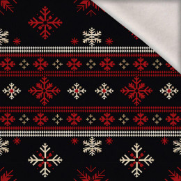 CHRISTMAS SWEATER wz.6 - Wintersweat angeraut mit Elastan ITY