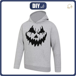 HERREN HOODIE (COLORADO) - HALLOWEEN PUMPKIN FACE - Nähset