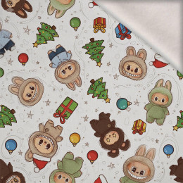 Creepy Cute Christmas WZ.2 - Wintersweat angeraut mit Elastan ITY