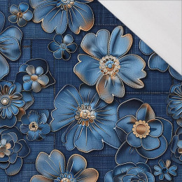 DENIM FLOWERS wz.1 - Single Jersey