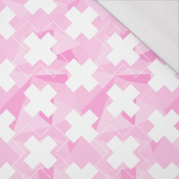96cm ZIEL (Adventure) / rosa - bio single jerset mit Elastan TE210 Sommersweat