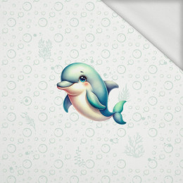 DOLPHIN (SEA ANIMALS M. 2) - Paneel (60cm x 50cm) Sommersweat