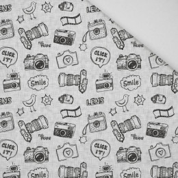 FOTOGRAF (HOBBIES UND BERUFE ) - grau / acid - HOME DECOR PREMIUM Webware