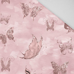 SCHMETTERLINGE (GLITTER SCHMETTERLINGE) / CAMOUFLAGE m. 2 (rosenquarz) - HOME DECOR PREMIUM Webware