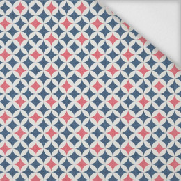 ROSETTEN / blau-koralle - Softshell