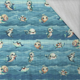 SEA ANIMALS M. 1 - Baumwoll Musselin