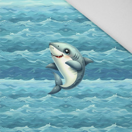 SHARK (SEA ANIMALS m. 1) - Paneel (60cm x 50cm) Panama 220g