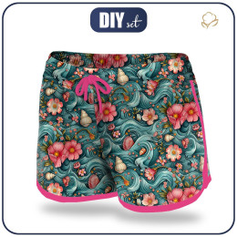 Damen Badeshorts - SEA WORLD m. 2 XL