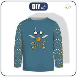 LONGSLEEVE - ZAUBER MIX (ZAUBERSCHULE) - Single Jersey (122/128)