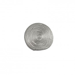 Plastikknopf Spirale 25 mm- schwarz