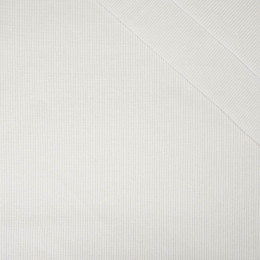 D-01 WEISS - Strickware gerippt