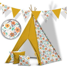 FOLK VÖGEL 2.0 / weiß - HOME DECOR PREMIUM Webware