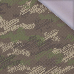 CAMOUFLAGE - Kritzelei / braun - Softshell