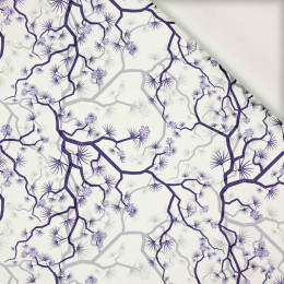 BLUMEN Ms. 2 (purple) - Viskose Webware