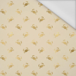 GOLDENE KRABEN (GOLDENER OZEAN) / beige - Wasserabweisende Webware