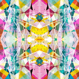 GEOMETRIE Ms.1 - Baumwoll Webware