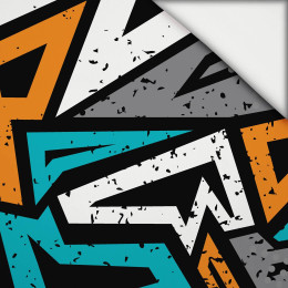 GRAFFITI - leichte Maschenware angeraut