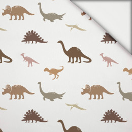 BRAUNE DINOSAURIER M. 2 - leichte Maschenware angeraut
