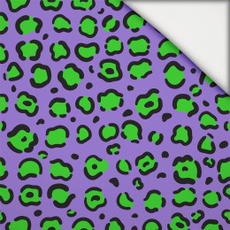 NEON LEOPARD M.1 - leichte Maschenware angeraut