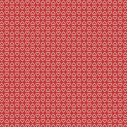 HERZEN (KONTUR) m. 2 / rot (WALENTINESMIX)